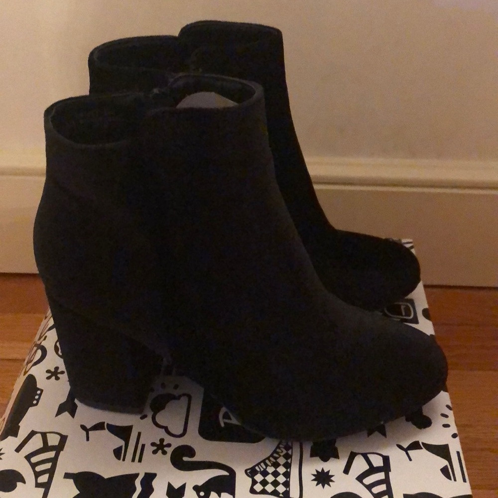 Suede Booties - Picture 3 of 3